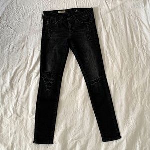 AG Adriano Goldschmied Legging Ankle 04Y-TWS Sz 24